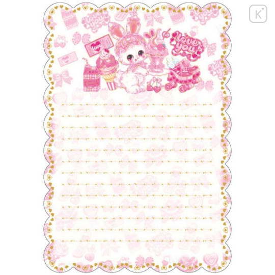 Japan Amenomori Fumika Letter Set - Idol Pink - 2
