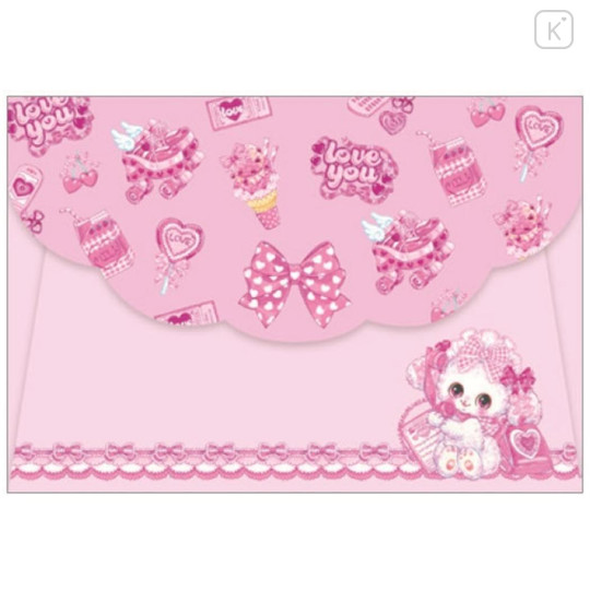 Japan Amenomori Fumika Letter Set - Idol Pink - 3