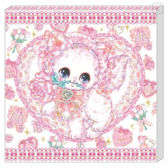 Japan Amenomori Fumika Square Memo Pad - Omamori Jewel - 1