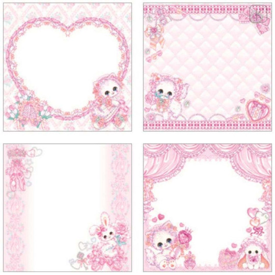 Japan Amenomori Fumika Square Memo Pad - Omamori Jewel - 2