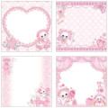 Japan Amenomori Fumika Square Memo Pad - Omamori Jewel - 2