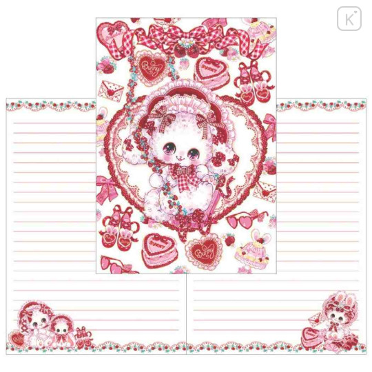 Japan Amenomori Fumika B6 Notebook - Strawberry Retro - 1
