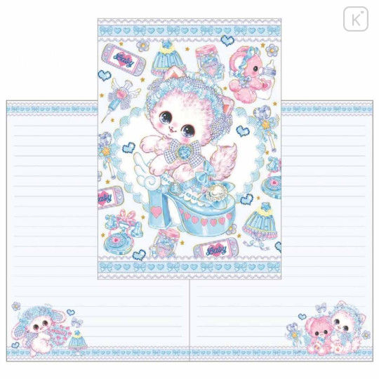 Japan Amenomori Fumika B6 Notebook - Angel Blue - 1