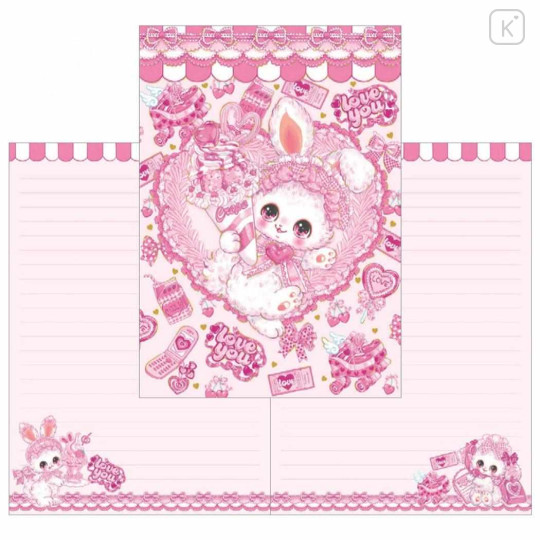 Japan Amenomori Fumika B6 Notebook - Idol Pink - 1