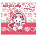 Japan Amenomori Fumika Acrylic Clip - Strawberry Retro - 1