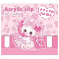 Japan Amenomori Fumika Acrylic Clip - Idol Pink - 1