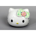Japan Sanrio Kutani Ware Chopstick Rest - Hello Kitty : Sakura - 2
