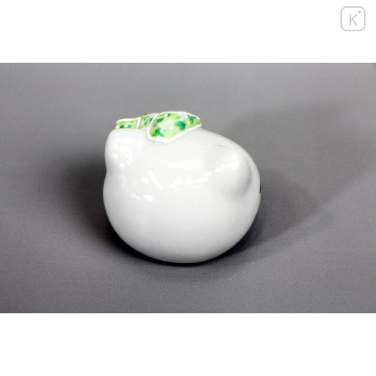 Japan Sanrio Kutani Ware Chopstick Rest - Hello Kitty : Sakura - 3