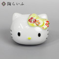 Japan Sanrio Kutani Ware Chopstick Rest - Hello Kitty : Floral - 1