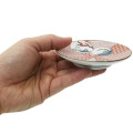 Japan Miffy Kutani Ware Small Plate - Red Painting - 2