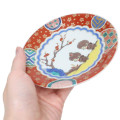 Japan Monchhichi Kutani Ware Small Plate - Shozo-style Colored Gold Brocade Kinsho - 2