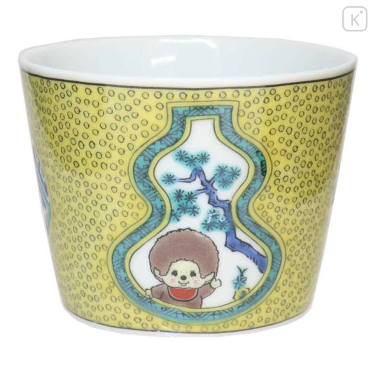 Japan Monchhichi Kutani Ware Bowl - Blue Gourd - 1