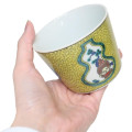 Japan Monchhichi Kutani Ware Bowl - Blue Gourd - 2
