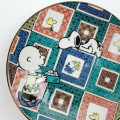 Japan Peanuts Kutani Ware Small Plate - Snoopy : Cobblestone - 2