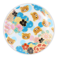 Japan San-X Kutani Ware Small Plate - Rilakkuma : Polka Dot