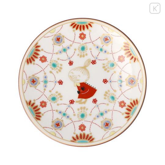 Japan Moomin Kutani Ware Small Plate - Little My - 1