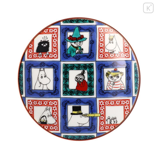 Japan Moomin Kutani Ware Small Plate - Moomin - 1