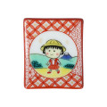 Japan Chibi Maruko Chan Kutani Ware Chopstick Rest - Momoko Sakura : Walk - 1