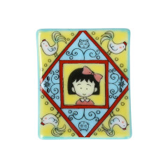 Japan Chibi Maruko Chan Kutani Ware Chopstick Rest - Yellow