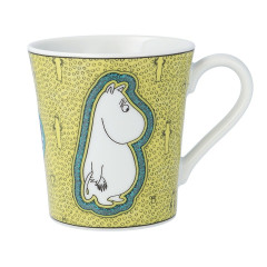 Japan Moomin Kutani Ware Mug - Hattifatteners & Moomintroll