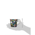 Japan Peanuts Kutani Ware Mug - Snoopy : Cobblestone - 3