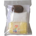 Japan Sanrio Hamanaka Amigurumi Doll Crochet Kit - Pompompurin - 3