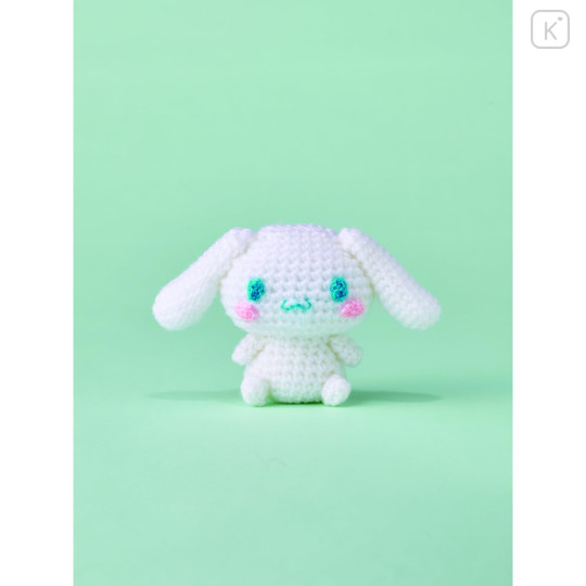 Japan Sanrio Hamanaka Amigurumi Doll Crochet Kit - Cinnamoroll - 4