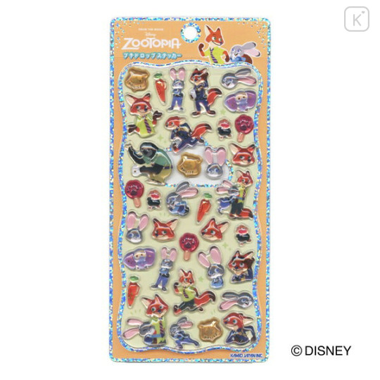 Japan Disney Petit Drop Sticker - Zootopia - 1