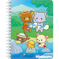 Japan San-X B6SP Notebook - Rilakkuma : Rilakkuma and Awawaneko Travel