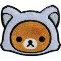 Japan San-X Fluffy Patch Sticker - Rilakkuma : Rilakkuma and Awawaneko - 1