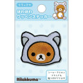 Japan San-X Fluffy Patch Sticker - Rilakkuma : Rilakkuma and Awawaneko - 3