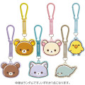 Japan San-X Secret Acrylic Keychain - Rilakkuma : Rilakkuma and Awawaneko Blind Box - 1