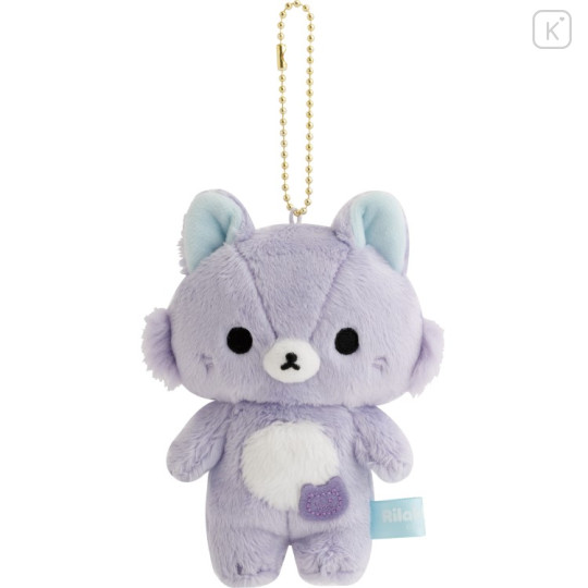 Japan San-X Hanging Plush Toy - Awawaneko : Rilakkuma and Awawaneko - 1