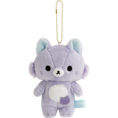 Japan San-X Hanging Plush Toy - Awawaneko : Rilakkuma and Awawaneko