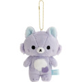 Japan San-X Hanging Plush Toy - Awawaneko : Rilakkuma and Awawaneko - 1