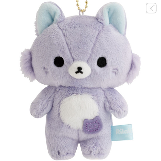 Japan San-X Hanging Plush Toy - Awawaneko : Rilakkuma and Awawaneko - 2
