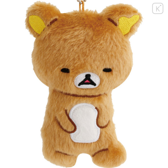 Japan San-X Hanging Plush Toy - Rilakkuma : Rilakkuma and Awawaneko - 2