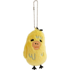 Japan San-X Hanging Plush Toy - Kiiroitori : Rilakkuma and Awawaneko