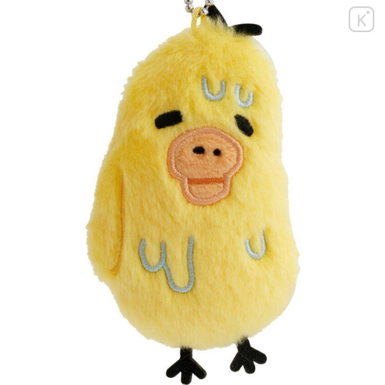 Japan San-X Hanging Plush Toy - Kiiroitori : Rilakkuma and Awawaneko - 2