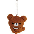 Japan San-X Hanging Plush Toy - Chairoikoguma : Rilakkuma and Awawaneko - 1