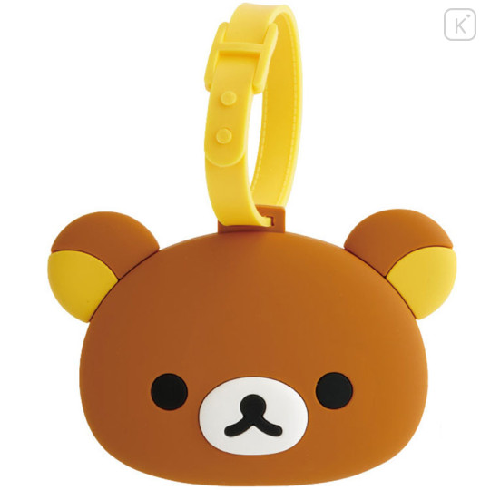 Japan San-X Luggage Tag - Rilakkuma : Rilakkuma and Awawaneko - 1