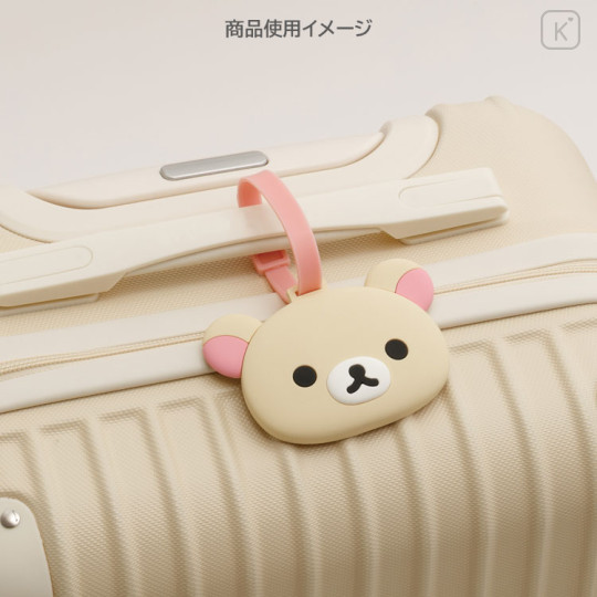 Japan San-X Luggage Tag - Korilakkuma : Rilakkuma and Awawaneko - 3