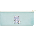 Japan San-X Flat Pen Pouch - Rilakkuma : Rilakkuma and Awawaneko - 2