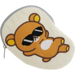 Japan San-X Die-Cut Pouch - Rilakkuma : Rilakkuma and Awawaneko