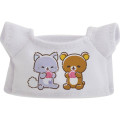 Japan San-X Plush Dress-Up Set - Rilakkuma and Awawaneko Sunglasses & T-shirt - 3