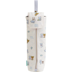Japan San-X Hair Iron Case Pouch - Rilakkuma and Awawaneko