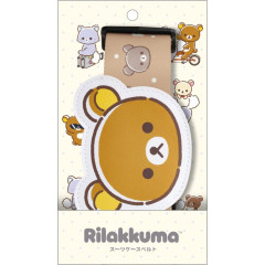 Japan San-X Suitcase Belt - Rilakkuma : Rilakkuma and Awawaneko