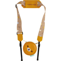 Japan San-X Camera Shoulder Strap - Rilakkuma : Rilakkuma and Awawaneko