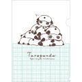 Japan San-X A4 Clear Holder - The Usual Tarepanda B - 1