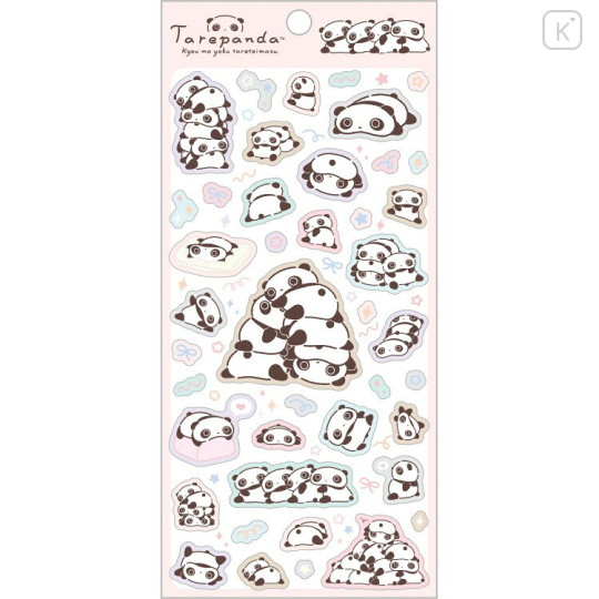 Japan San-X Sticker Sheet - The Usual Tarepanda A - 1